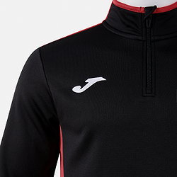 Voorvertoning: Joma Winner IV Ziptop Kinderen - Zwart / Rood / Wit