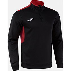 Voorvertoning: Joma Winner IV Ziptop Kinderen - Zwart / Rood / Wit