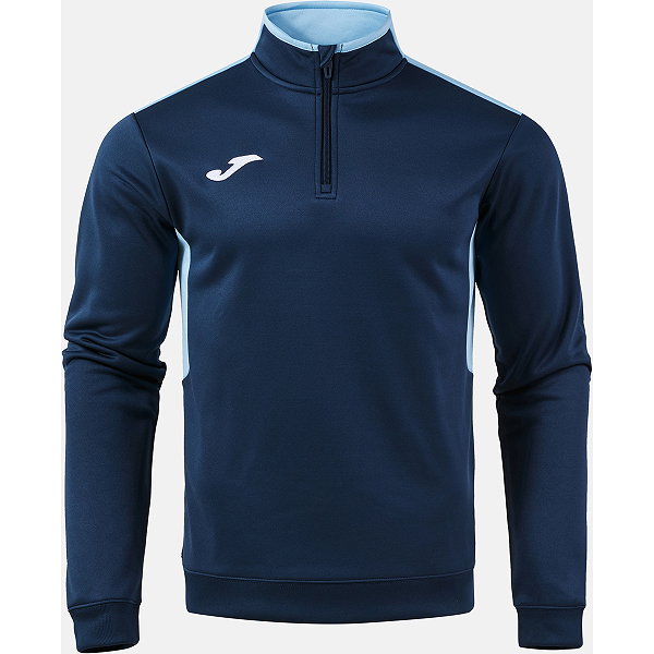 Joma Winner IV Ziptop Kinderen - Marine / Hemelsblauw