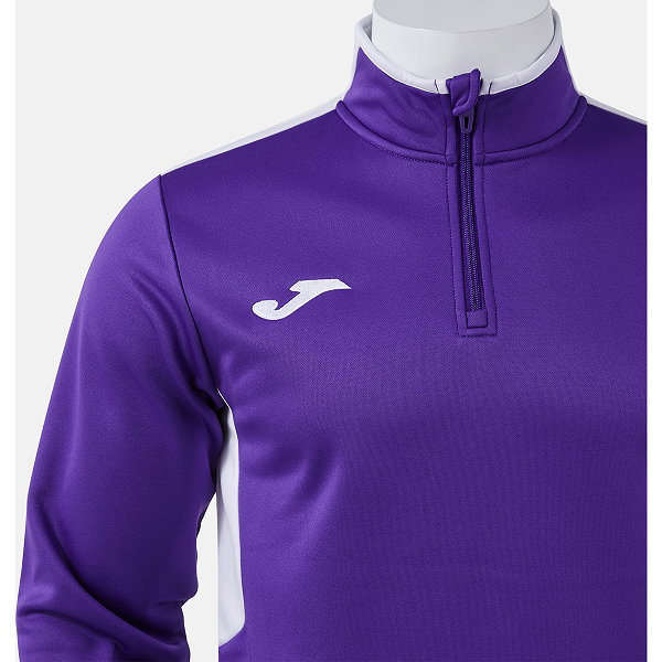 Joma Winner IV Ziptop Kinderen - Paars / Wit