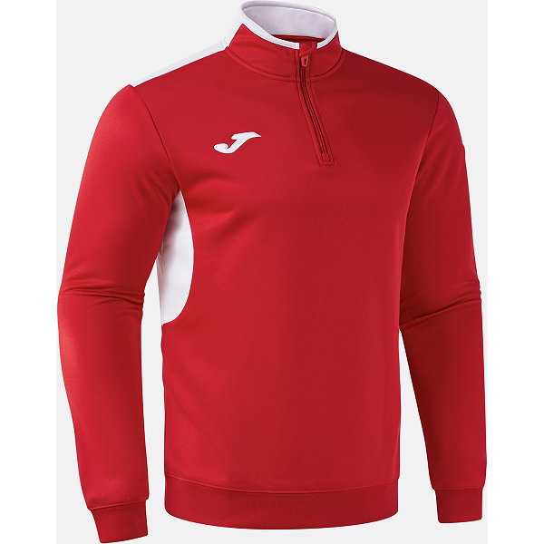 Joma Winner IV Ziptop Kinderen - Rood / Wit