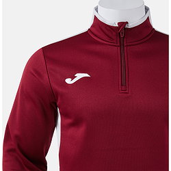 Vorschau: Joma Winner IV Ziptop Kinder - Bordeaux / Grau