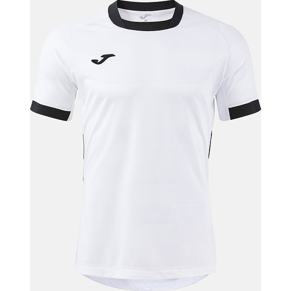 Joma Toletum VII Shirt Korte Mouw Heren - Wit / Zwart