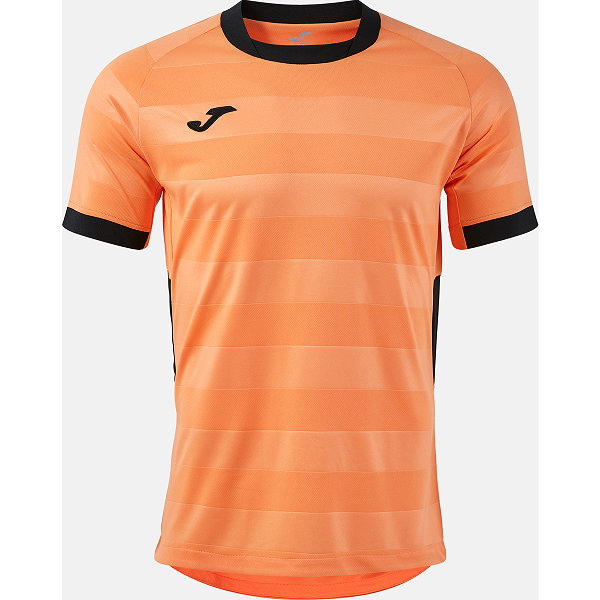 Joma Toletum VII Shirt Korte Mouw Heren - Oranje / Zwart