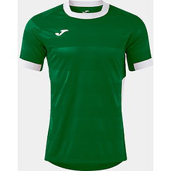 Joma Toletum VII Maillot Manches Courtes Enfants - Vert / Blanc