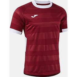 Voorvertoning: Joma Toletum VII Shirt Korte Mouw Kinderen - Bordeaux / Wit