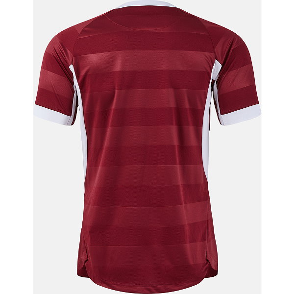 Joma Toletum VII Shirt Korte Mouw Kinderen - Bordeaux / Wit