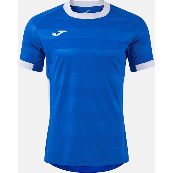 Joma Toletum VII Maillot Manches Courtes Enfants - Royal / Blanc