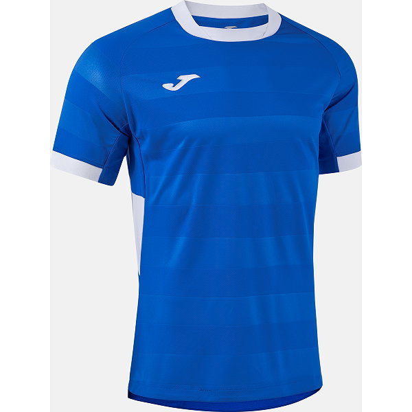 Joma Toletum VII Maillot Manches Courtes Enfants - Royal / Blanc
