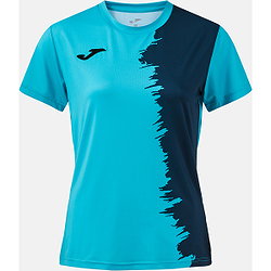 Joma Picasho Trikot Kurzarm Damen - Turquoise Fluor / Marine