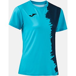 Présentation: Joma Picasho Maillot Manches Courtes Femmes - Turquoise Fluor / Marine