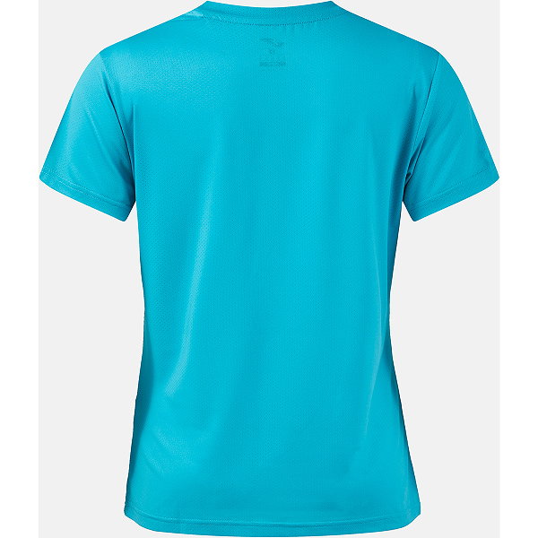Joma Picasho Maillot Manches Courtes Femmes - Turquoise Fluor / Marine