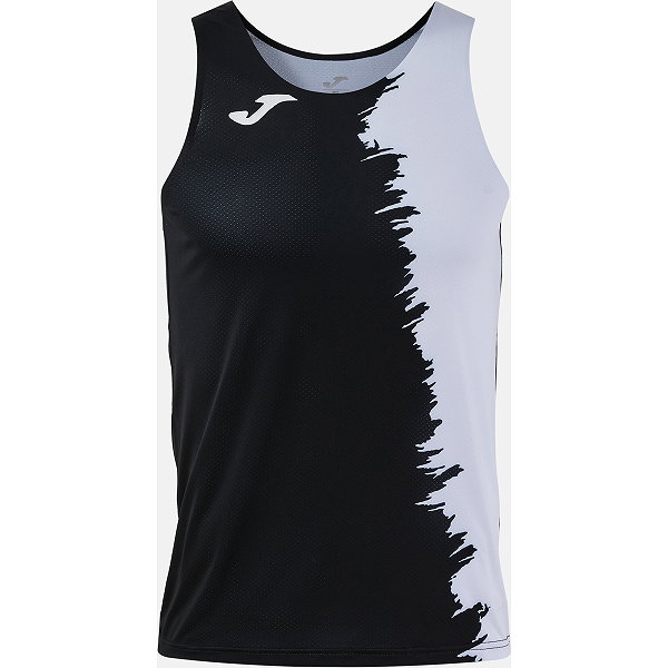 Joma Picasho Running Singlet Hommes - Noir / Blanc