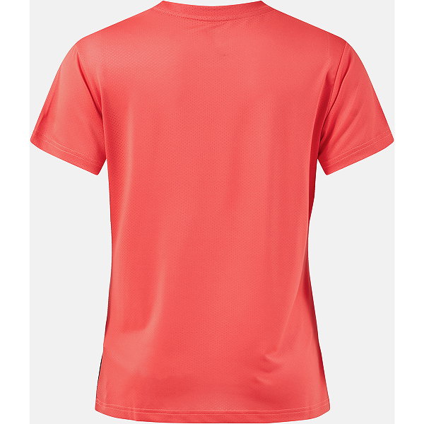 Joma Picasho Shirt Korte Mouw Dames - Coral Fluor / Zwart