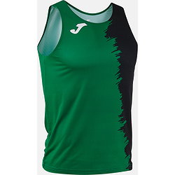 Présentation: Joma Picasho Running Singlet Hommes - Vert / Noir