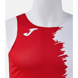 Présentation: Joma Picasho Running Singlet Hommes - Rouge / Blanc