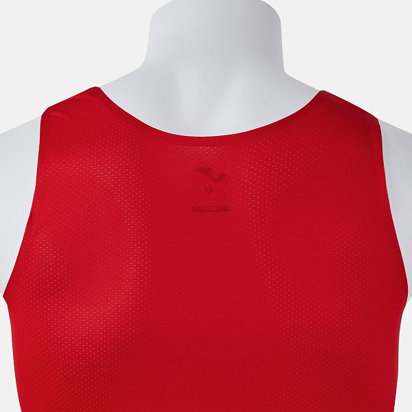 Joma Picasho Running Singlet Hommes - Rouge / Blanc
