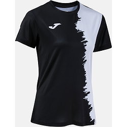 Voorvertoning: Joma Picasho Shirt Korte Mouw Dames - Zwart / Wit