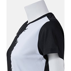 Voorvertoning: Joma Picasho Shirt Korte Mouw Dames - Zwart / Wit