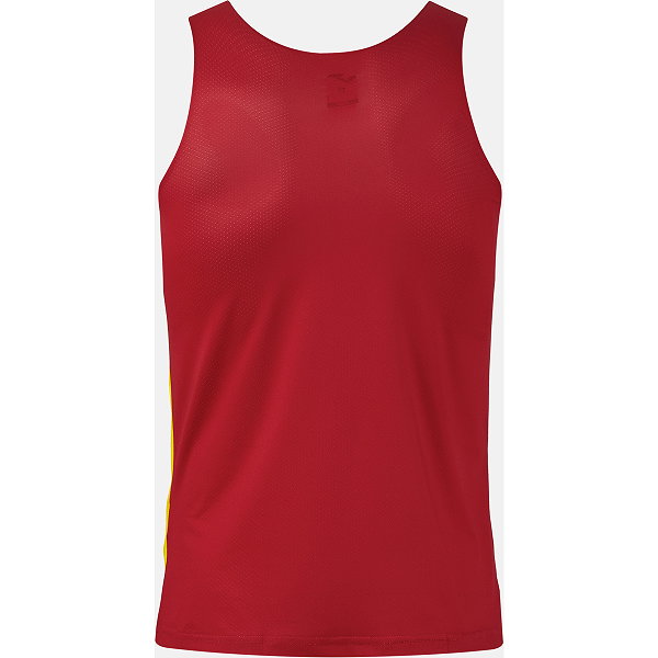 Joma Picasho Running Singlet Hommes - Rouge / Jaune