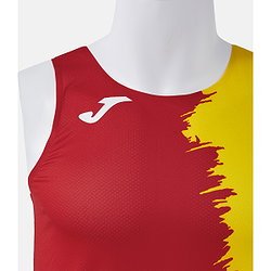 Présentation: Joma Picasho Running Singlet Hommes - Rouge / Jaune