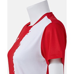 Voorvertoning: Joma Picasho Shirt Korte Mouw Dames - Rood / Wit