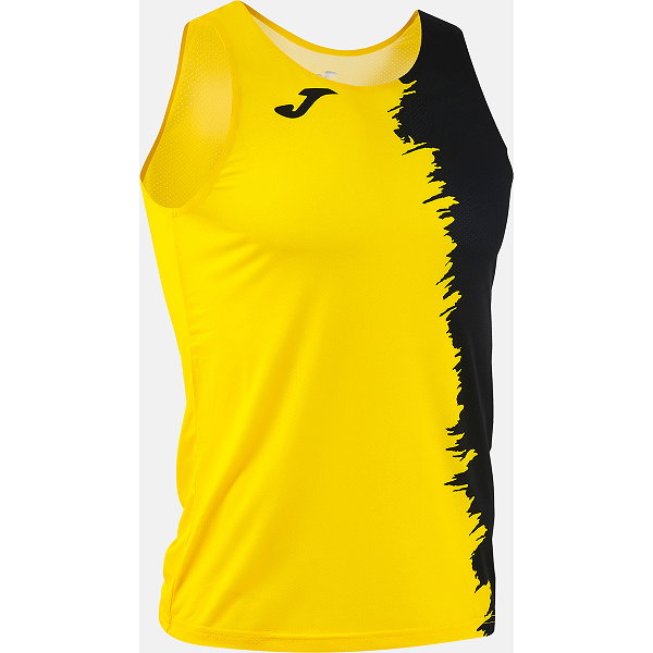 Joma Picasho Running Singlet Hommes - Jaune / Noir