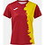 Joma Picasho Shirt Korte Mouw Dames - Rood / Geel