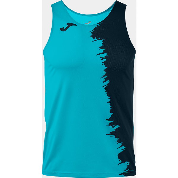 Joma Picasho Running Singlet Enfants - Turquoise Fluor / Marine