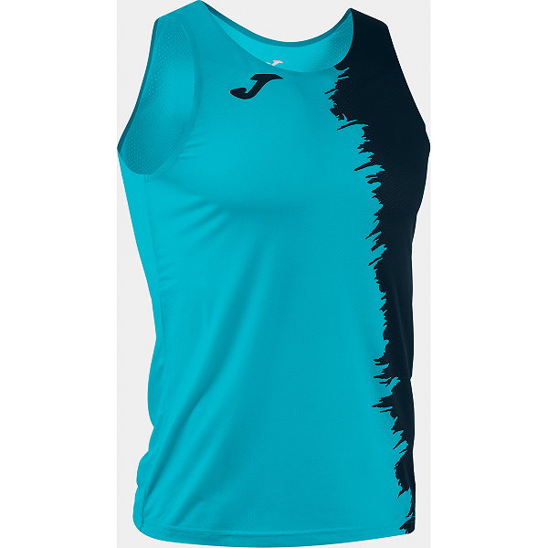 Joma Picasho Running Singlet Enfants - Turquoise Fluor / Marine