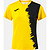 Joma Picasho Shirt Korte Mouw Dames - Geel / Zwart