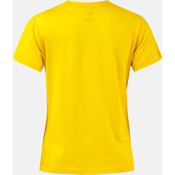 Joma Picasho Shirt Korte Mouw Dames - Geel / Zwart