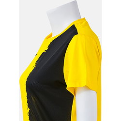 Voorvertoning: Joma Picasho Shirt Korte Mouw Dames - Geel / Zwart