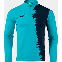 Joma Picasho Ziptop Kinderen - Turquoise Fluor / Marine