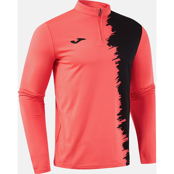 Joma Picasho Ziptop Enfants - Coral Fluor / Noir