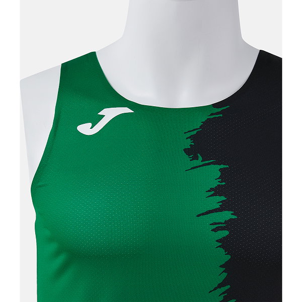 Joma Picasho Running Singlet Enfants - Vert / Noir