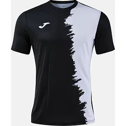 Joma Picasho Shirt Korte Mouw Heren - Zwart / Wit