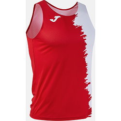 Présentation: Joma Picasho Running Singlet Enfants - Rouge / Blanc