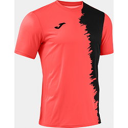 Voorvertoning: Joma Picasho Shirt Korte Mouw Kinderen - Coral Fluor / Zwart