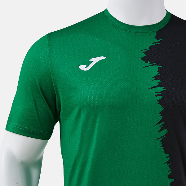 Joma Picasho Maillot Manches Courtes Enfants - Vert / Noir