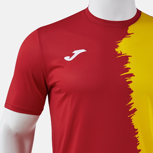 Joma Picasho Trikot Kurzarm Kinder - Rot / Gelb