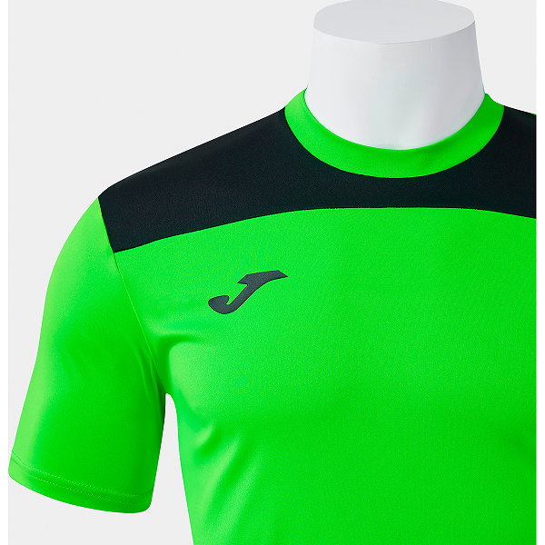 Joma Phoenix III Voetbalset Korte Mouw Heren - Fluo Groen / Zwart