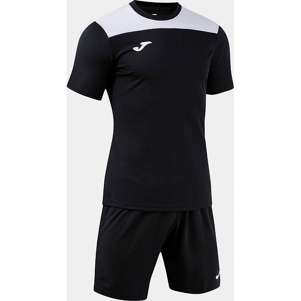 Joma Phoenix III Voetbalset Korte Mouw Heren - Zwart / Wit