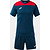 Joma Phoenix III Voetbalset Korte Mouw Heren - Marine / Rood