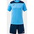 Joma Phoenix III Voetbalset Korte Mouw Heren - Hemelsblauw / Marine