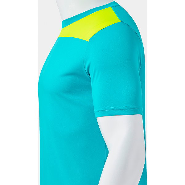 Joma Phoenix III Ensemble De Foot À Manches Courtes Enfants - Turquoise / Jaune Fluo