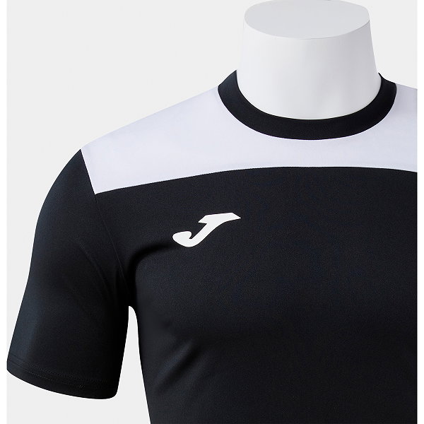 Joma Phoenix III Ensemble De Foot À Manches Courtes Enfants - Noir / Blanc