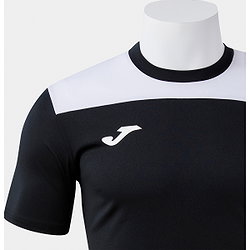Présentation: Joma Phoenix III Ensemble De Foot À Manches Courtes Enfants - Noir / Blanc
