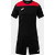 Joma Phoenix III Ensemble De Foot À Manches Courtes Enfants - Noir / Rouge