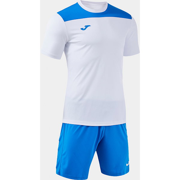 Joma Phoenix III Ensemble De Foot À Manches Courtes Enfants - Blanc / Royal